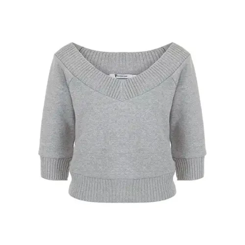 Alexander Wang SS21 Трикотаж Женский Серый