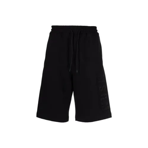 MSGM Черные Мужские Спортивные Шорты