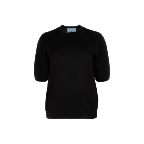 PRADA Черные Женские Короткие Топы