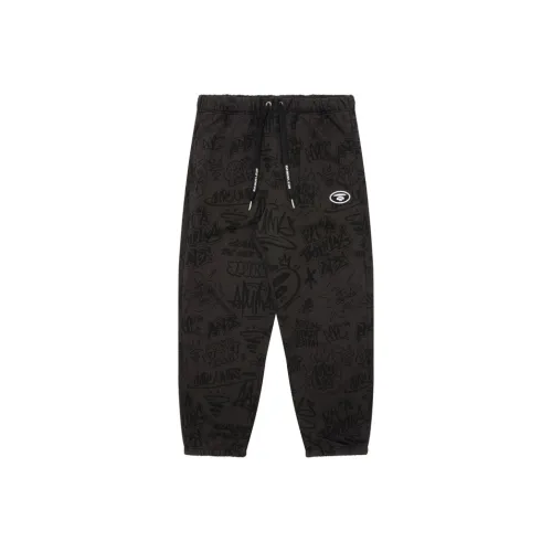 Aape SS24 Повседневные брюки Мужские Темно-серый