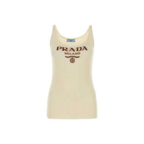 PRADA Бежевые Женские Майки
