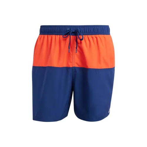 Adidas Colorblock Clx Swim Shorts Swim Trunks Men's Dark Blue
