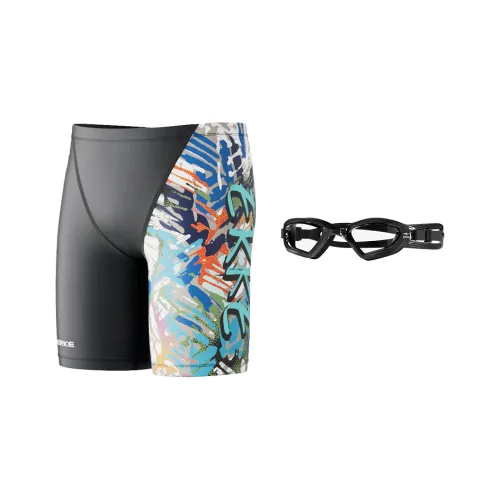 Erke Мужские купальники Мужской двухкомпонентный комплект Черный