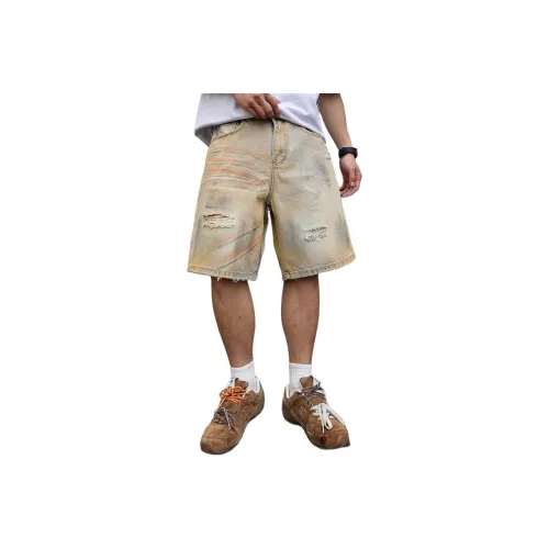 SONGS ALONG Джинсовые шорты Унисекс Light Синий