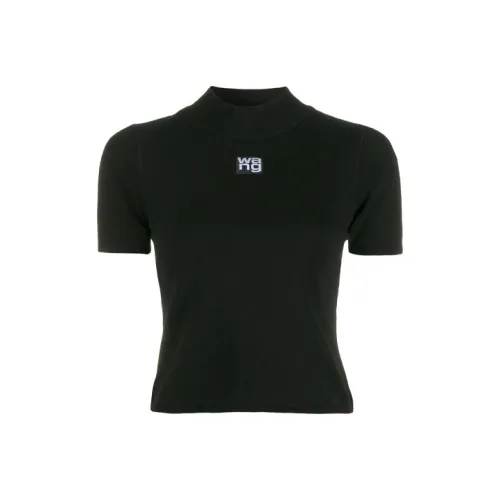 Alexander Wang Черные Женские T-рубашки
