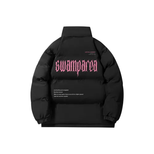 SWAMP AREA Хлопковый пуховик унисекс