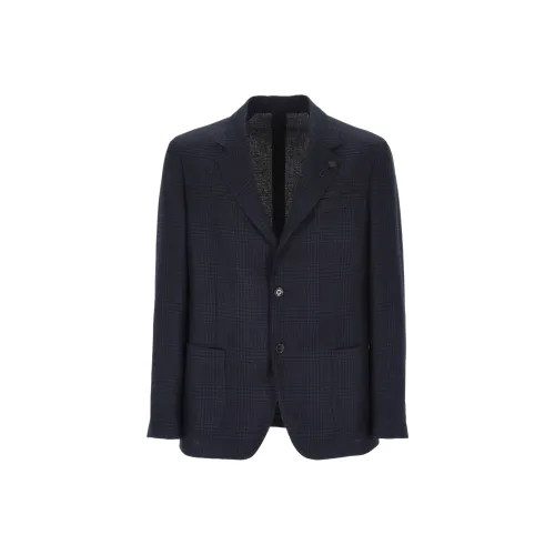 LARDINI Бизнес-костюм мужской морской