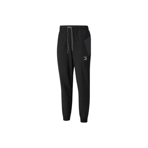 PUMA INTL Мужские спортивные брюки черного цвета