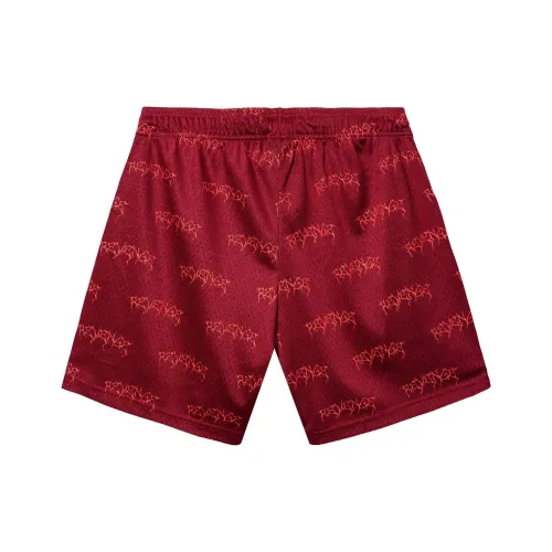 Повседневные шорты Revenge унисекс красного цвета