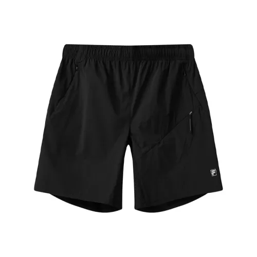 FILA Мужские спортивные шорты черного цвета