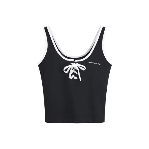 PEACEBIRD Черные Женские Майки