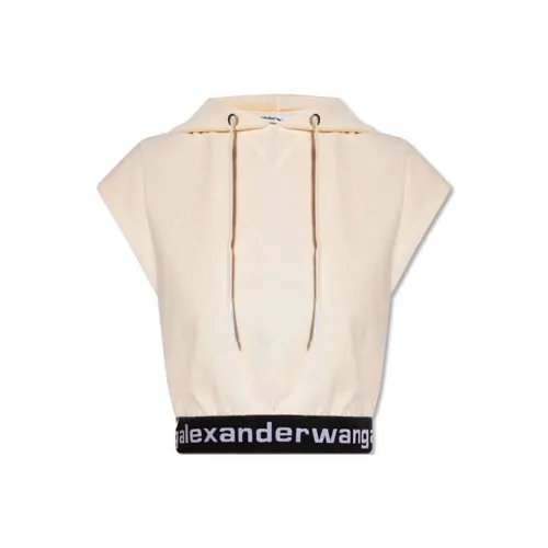 alexander wang Белый Женские Короткие Топы