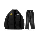 Комплект одежды (Черный топ + Черные джинсы)