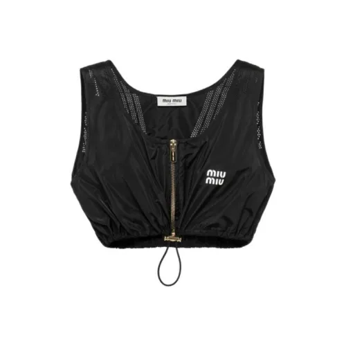 MIU MIU Черные Женские Майки