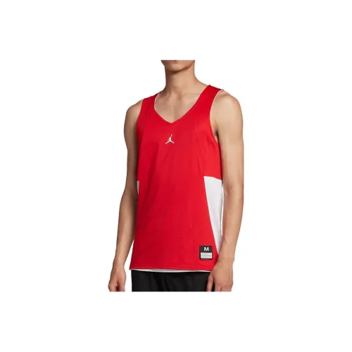 Jordan Баскетбольная Джерси Мужская Красная