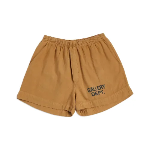 Gallery Dept. Коричневые унисекс повседневные шорты