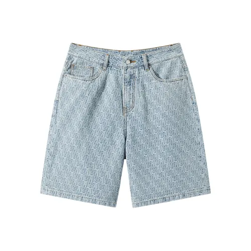 GXG Повседневные джинсовые шорты мужские синие