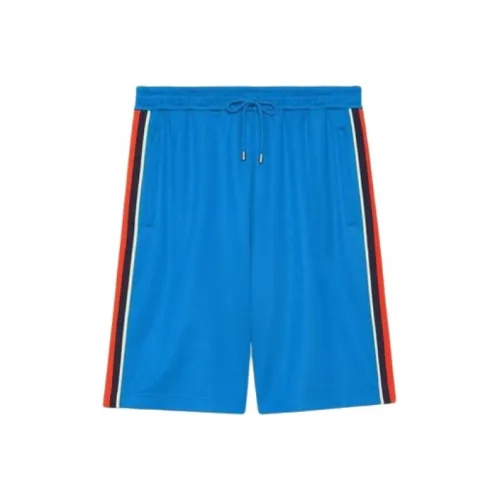 GUCCI Blue Men's Casual Shorts GUCCI Синий Мужские Повседневные Шорты