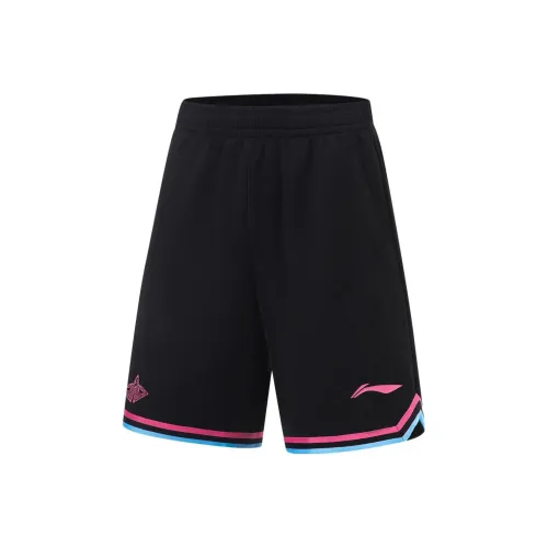 LINING Basketball Collection Черные Мужские Баскетбольные Шорты