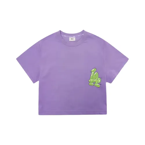 Mlb Base Logo FW21 CROP TOP Женские Фиолетовый