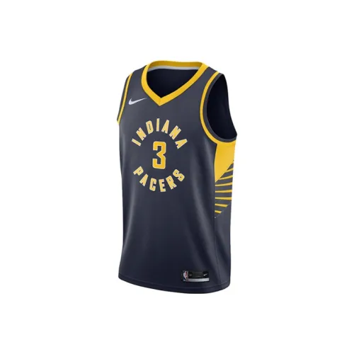 Nike Морской Синий Мужская Баскетбольная Джерси