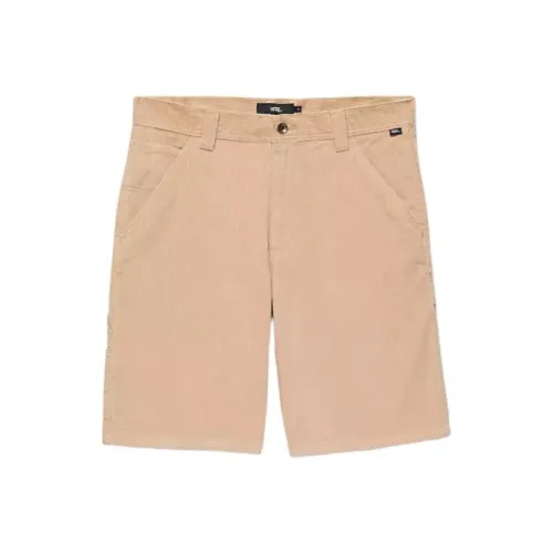 Vans DRILL CHORE Loose CARPENTER 21'' Шнур Шорты Повседневные шорты Мужской Хаки