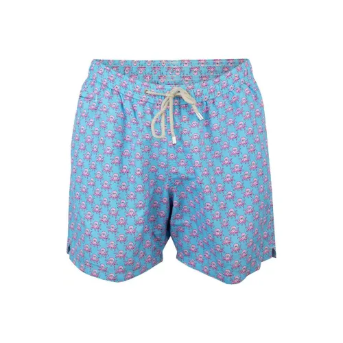 MC2 SAINT BARTHELEMY Пляжные шорты Мужские Синие