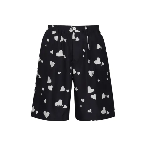 Marni Черные Мужские Повседневные Шорты