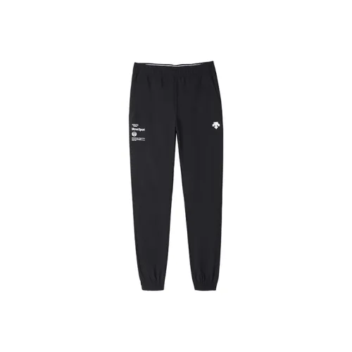 DESCENTE Running Series Мужские спортивные брюки черного цвета