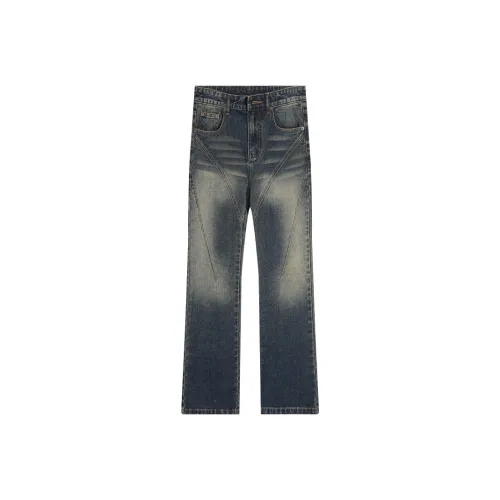 GURBAKS Темно-синий Мужские Джинсы