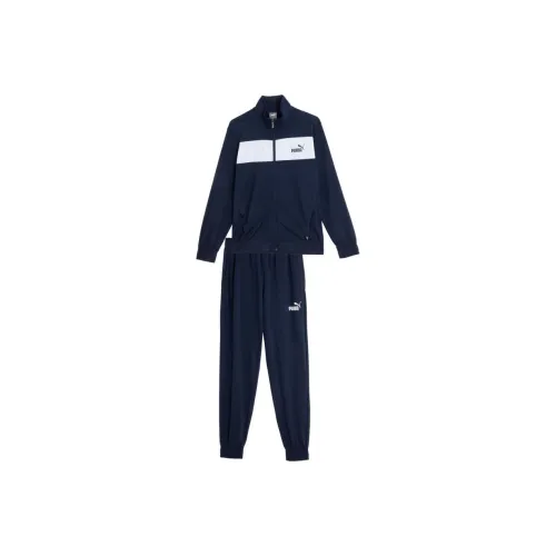 PUMA POLY Костюм CL Повседневная Спортивная Одежда Мужская Морской Синий