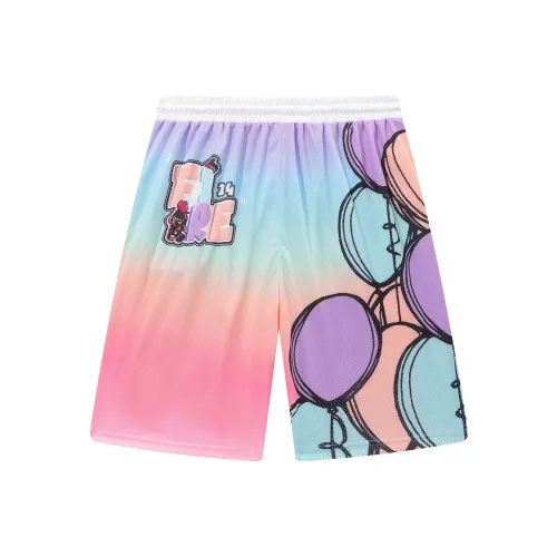 FireMonkey Белые Унисекс Баскетбольные Шорты