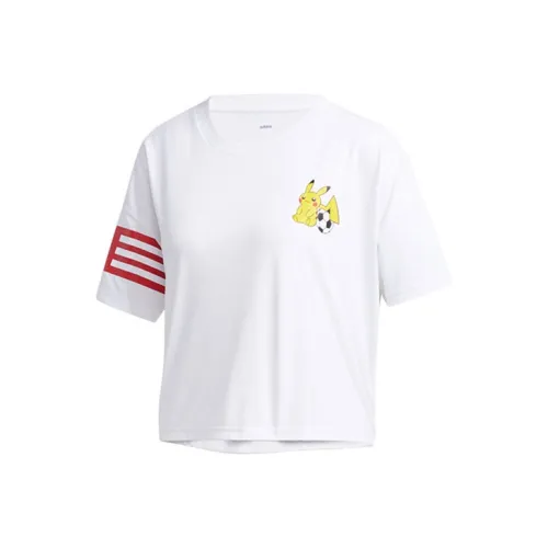 Adidas Белые Женские Короткие Топы