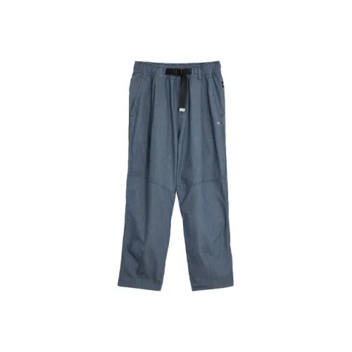 PUMA NAVY PACK Вязаные брюки Повседневные унисекс Морской синий