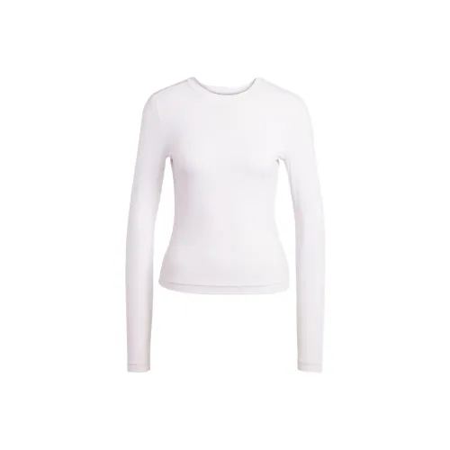 Adidas Adicolor3 Полосы T Рубашка Женская Белая