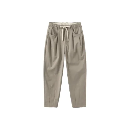 ZUO Khaki Мужские Повседневные Штаны