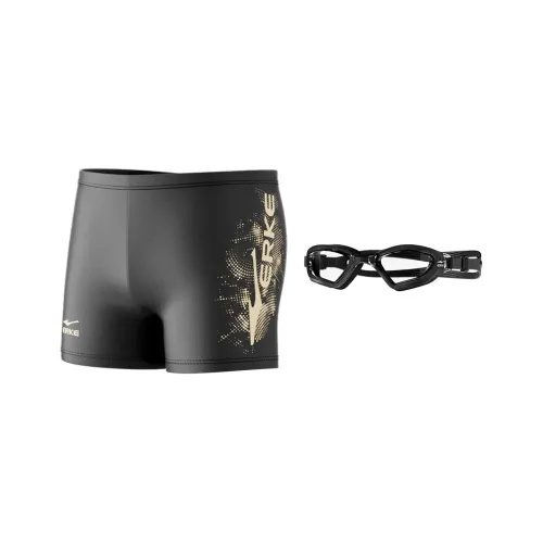 Erke Мужские купальники Мужской 2-компонентный комплект Черный