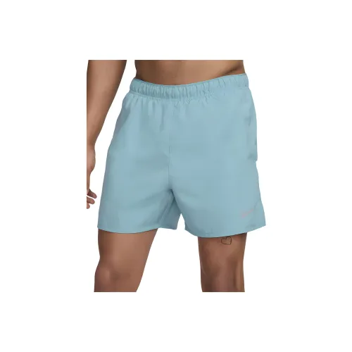 nike Challenger Мужской Dri Fit 5' Brief Lined Бег Шорты Повседневные шорты Мужской Джинсовый синий Бирюзовый