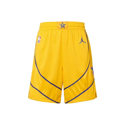 Джордан Желтый Мужские баскетбольные шорты