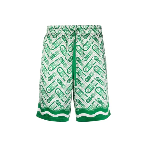 CASABLANCA Зеленый Мужские спортивные шорты