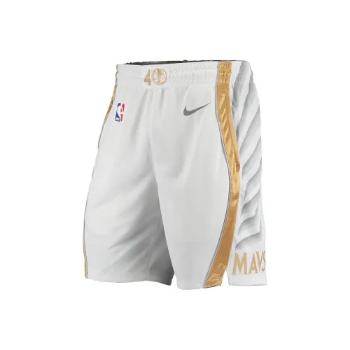 Nike Белые Мужские баскетбольные шорты