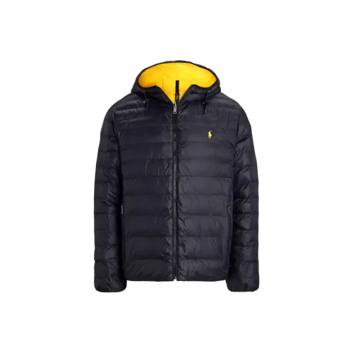 Polo Ralph Lauren Хлопковый пуховик Мужской Черный