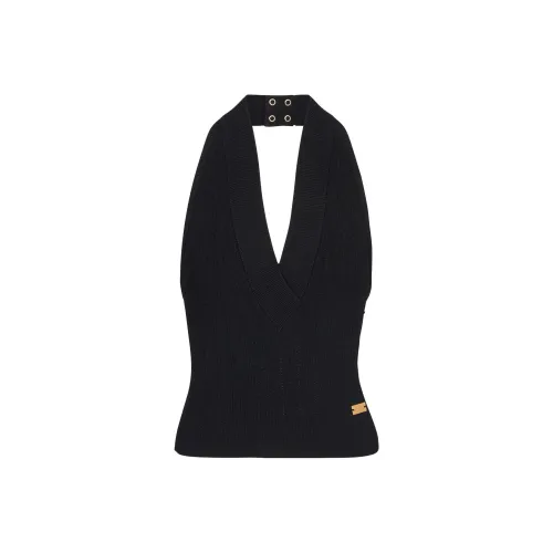 BALMAIN Черные Женские Майки