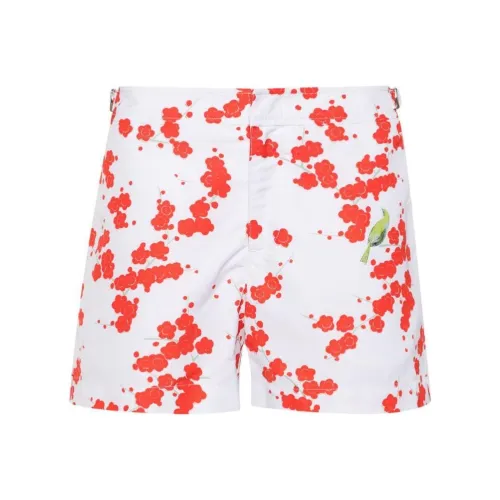 Orlebar Brown SS24 Пляжные шорты Мужские Белые