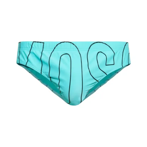 MOSCHINO SS25 Плавательные шорты Мужские Небесно-голубые