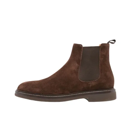 BRUNELLO CUCINELLI Chelsea Camel Brown Men's