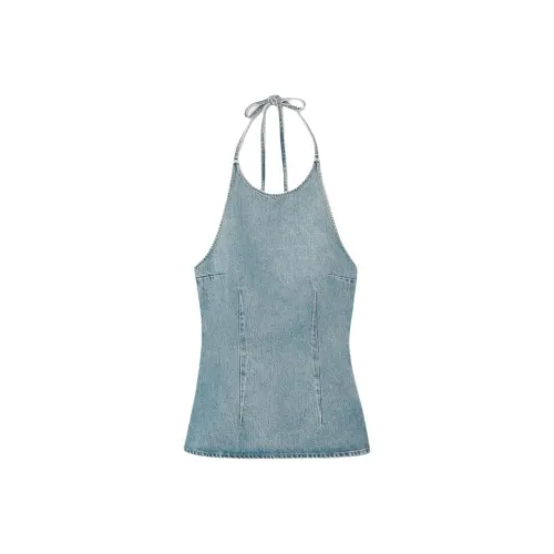 COS Синие Женские Майки