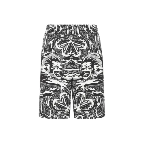 PHILIPP PLEIN Карго шорты Tribal Circus Повседневные шорты Мужские Черные