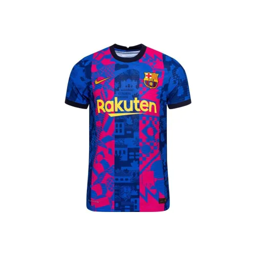 Nike Синий Мужской Футбольный Джерси