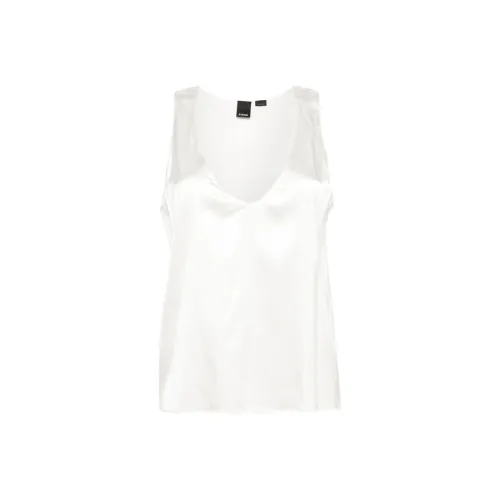 PINKO SS24 Майка Женская Белая